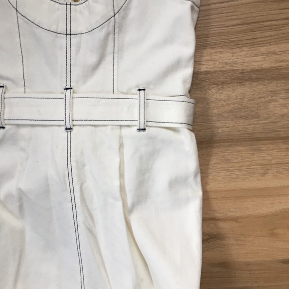 NWT MARCHESA Embelia Denim Corset-Style Midi Dress - Picture 12 of 16